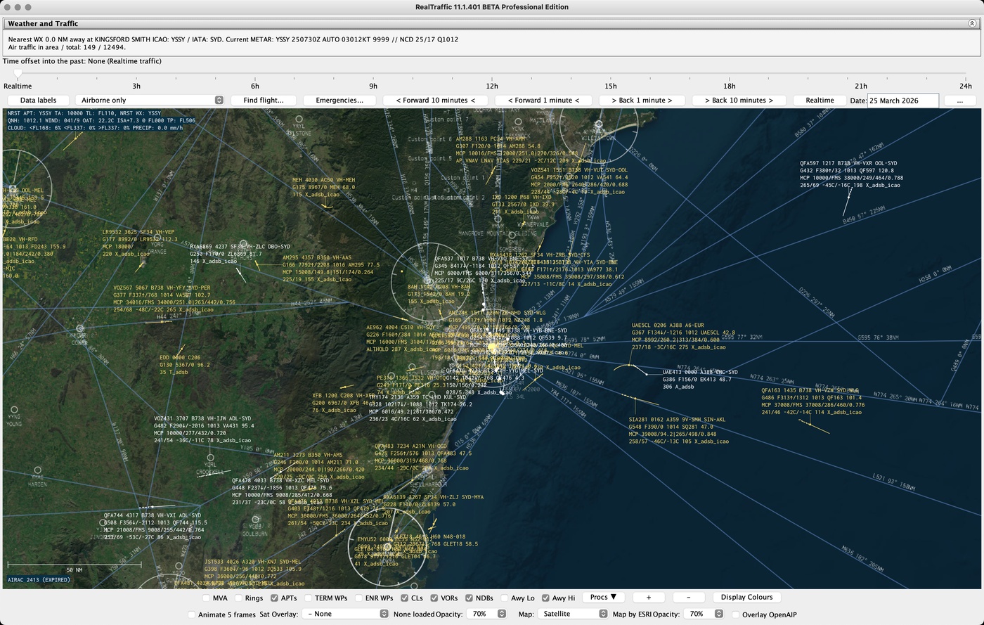 RealTraffic Application
